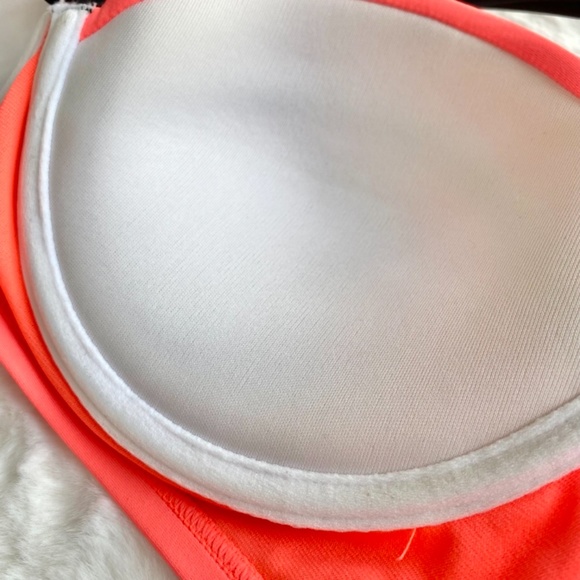 NWOT Orange Pushup Swim Top by Xhilaration Large - Picture 12 of 16